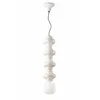 Image de Ferroluce Retrò Suspension Vintage Decò Copacabana 4 Modules Céramique Blanc 1 Lumière E27