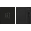 Image de Moleskine x Kaweco - Carnet classique à couverture rigide et stylo à bille rechargeable en plastique ABS pour les écrivains, preneurs de notes, recharge 0,7mm avec encre noire incluse, couleur noir