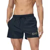 Image de EA7 Emporio Armani 8056643416625 Boxer pour homme avec logo ASV 7M002000AF13049, Noir doré., S