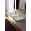 Image de Lavabo double ML 120 - Blanc brillant, 47 cm
