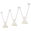 Image de Suspension 3 lampes C1692 Industrial 3 Lumière finition Vintage Blanc Ferroluce