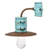Image de Ferroluce Applique Nicolo au style vintage, turquoise