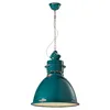 Image de ferroluce rétro Suspension industrial massive 50x62 cm Verde Lucido
