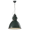 Image de ferroluce rétro Suspension industrial massive E27 105 W, Vintage Noir, d 50 cm h 62 (tot. 140) cm