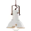 Image de Ferroluce Suspension C1691 en design industriel blanc