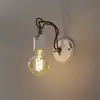 Image de Ferroluce Applique murale C665 de style vintage blanc