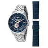 Image de Maserati Montre Homme en Acier, Automatique, Analogique, 44 mm, Collection SFIDA, Diamants, Pack Spécial