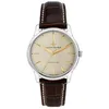 Image de LUCIEN ROCHAT Montre Homme en Acier, Automatique, Analogique, 40 mm, Collection Iconic, Bracelet Cuir - R0421116016