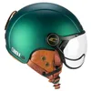 Image de CGM EBI Casque de Ski Unisexe pour Adulte, Vert satiné, M (57-58cm)