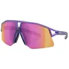 Image de KOO Hype Lunettes de soleil haute performance hautement ventilées pour cyclistes de route, VTT et cyclocross   Verre violet mat L miroir rose