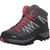 Image de CMP Femme Rigel Mid WMN Trekking Shoes WP Chaussures de randonnée, Gris-Rose Corail, 38 EU