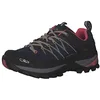 Image de CMP Rigel Low WMN Trekking Shoe WP Femme Chaussures de randonnée, Bleu Rose Corail, 41 EU