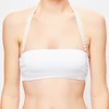 Image de La Perla - Top bandeau Luxury Chain blanc/doré 40
