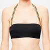 Image de La Perla - Top bandeau Luxury Chain noir 38