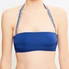 Image de La Perla - Top bandeau Luxury Chain bleu marine/argenté 42