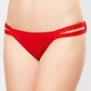 Image de La Perla - Bas de maillot taille basse Glimmering Soutache rouge 40