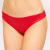 Image de La Perla - Bas de maillot Beach Nervures rouge corail 40