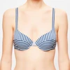 Image de La Perla - Haut de maillot Sailor Stripes à rayures bleu/gris T.36/D