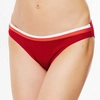 Image de La Perla - Bas de maillot de bain taille basse Corniche rouge/blanc 38