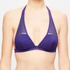 Image de La Perla - Haut de maillot triangle Mirage violet T.44/B