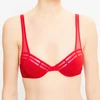Image de La Perla - Haut de maillot Mirage rouge T.36/D