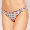 Image de La Perla - Bas de Maillot Eva blanc/rouge 44