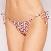 Image de La Perla - Bas de Maillot Fleur de Plume fleuri blanc/rouge 40