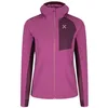 Image de MONTURA PEAK JACKET WOMAN VESTE SOFTSHELL coupe-vent pour châle et randonnée, Baton Rouge/bordeaux, S