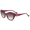 Image de Lunettes de Soleil Liu Jo LJ756S 601 BURGUNDY 53/18/140 Femme