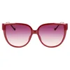 Image de Liu Jo LJ764SR LJ764SR 601 burgundy sole Men's Acetate, Standard, 57