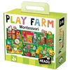Image de Headu Baby Play Farm Montessori, Version espagnole, Jeu éducatif pour Enfants de 2 à 5 Ans