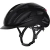Image de Limar Action Urban Casque de vélo avec feu arrière LED, ventilé en Mould, réglage Competition+, Noir Mat, Taille M (53-57 cm)