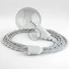 Image de creative cables Créez Votre Snake Effet Soie Argent TM02 et apportez la lumière là où Vous Souhaitez. - 5 Mètres,