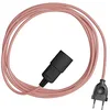 Image de creative cables - Snake Zig-Zag -Lampe Plug-in avec câble Textile Effet Zig-Zag - 3 Mètres, RZ09