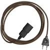 Image de creative cables - Snake Zig-Zag -Lampe Plug-in avec câble Textile Effet Zig-Zag - 5 Mètres, RZ24