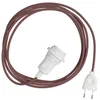 Image de creative cables - Snake Zig-Zag pour Abat-Jour - Lampe Plug-in avec câble Textile Effet Zig-Zag - 3 Mètres, RZ28