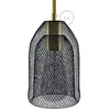 Image de creative cables Abat-Jour Cage GhostBell en métal avec kit Douille E27 - Noir - Laiton