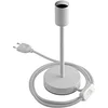 Image de creative cables Alzaluce - Lampe de Table en métal - 20 cm, Blanc Mat