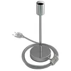 Image de creative cables Alzaluce - Lampe de Table en métal - 25 cm, Chromé