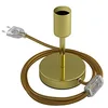 Image de creative cables Alzaluce - Lampe de Table en métal - 10 cm, Laiton