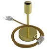 Image de creative cables Alzaluce - Lampe de Table en métal - 15 cm, Laiton