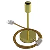 Image de creative cables Alzaluce - Lampe de Table en métal - 20 cm, Laiton