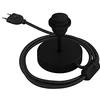 Image de creative cables Alzaluce pour Abat-Jour - Lampe de Table en métal - 5 cm, Noir Mat
