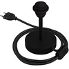 Image de creative cables Alzaluce pour Abat-Jour - Lampe de Table en métal - 10 cm, Noir Mat