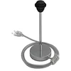 Image de creative cables Alzaluce pour Abat-Jour - Lampe de Table en métal - 25 cm, Chromé