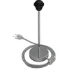 Image de creative cables Alzaluce pour Abat-Jour - Lampe de Table en métal - 30 cm, Chromé