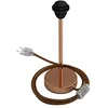 Image de creative cables Alzaluce pour Abat-Jour - Lampe de Table en métal - 25 cm, Cuivre
