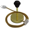 Image de creative cables Alzaluce pour Abat-Jour - Lampe de Table en métal - 10 cm, Laiton