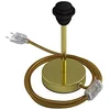 Image de creative cables Alzaluce pour Abat-Jour - Lampe de Table en métal - 15 cm, Laiton