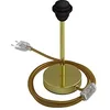 Image de creative cables Alzaluce pour Abat-Jour - Lampe de Table en métal - 20 cm, Laiton